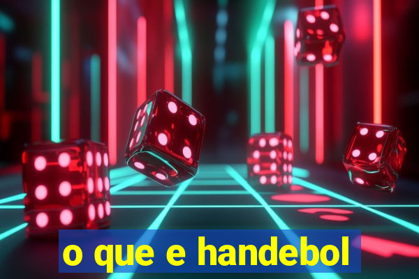 o que e handebol